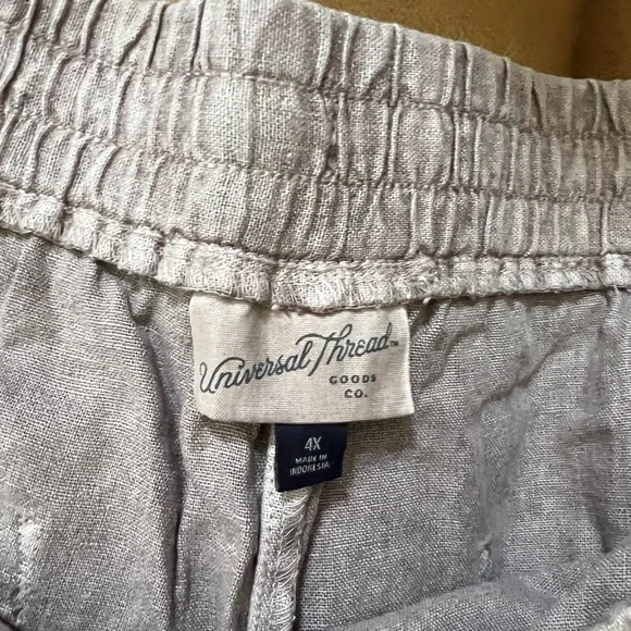 Universal Thread 3X mid-rise utility shorts brown taupe 4 convenient pockets - Picture 8 of 9